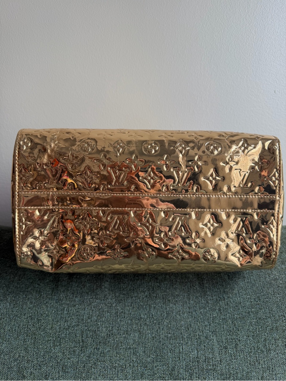 AUTH Louis Vuitton Speedy Miroir Size 30 - Picture 3 of 16